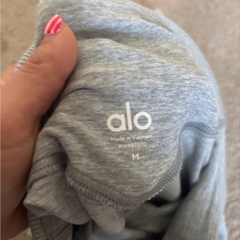 ALO Yoga Gray Goddess Leggings